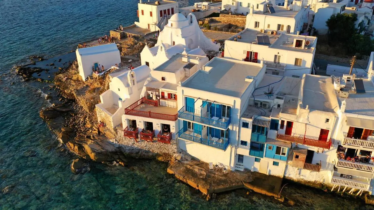 Mykonos Town ブルートピア スイーツ Bed & Breakfast 4*, Mykonos Town ギリシャ
