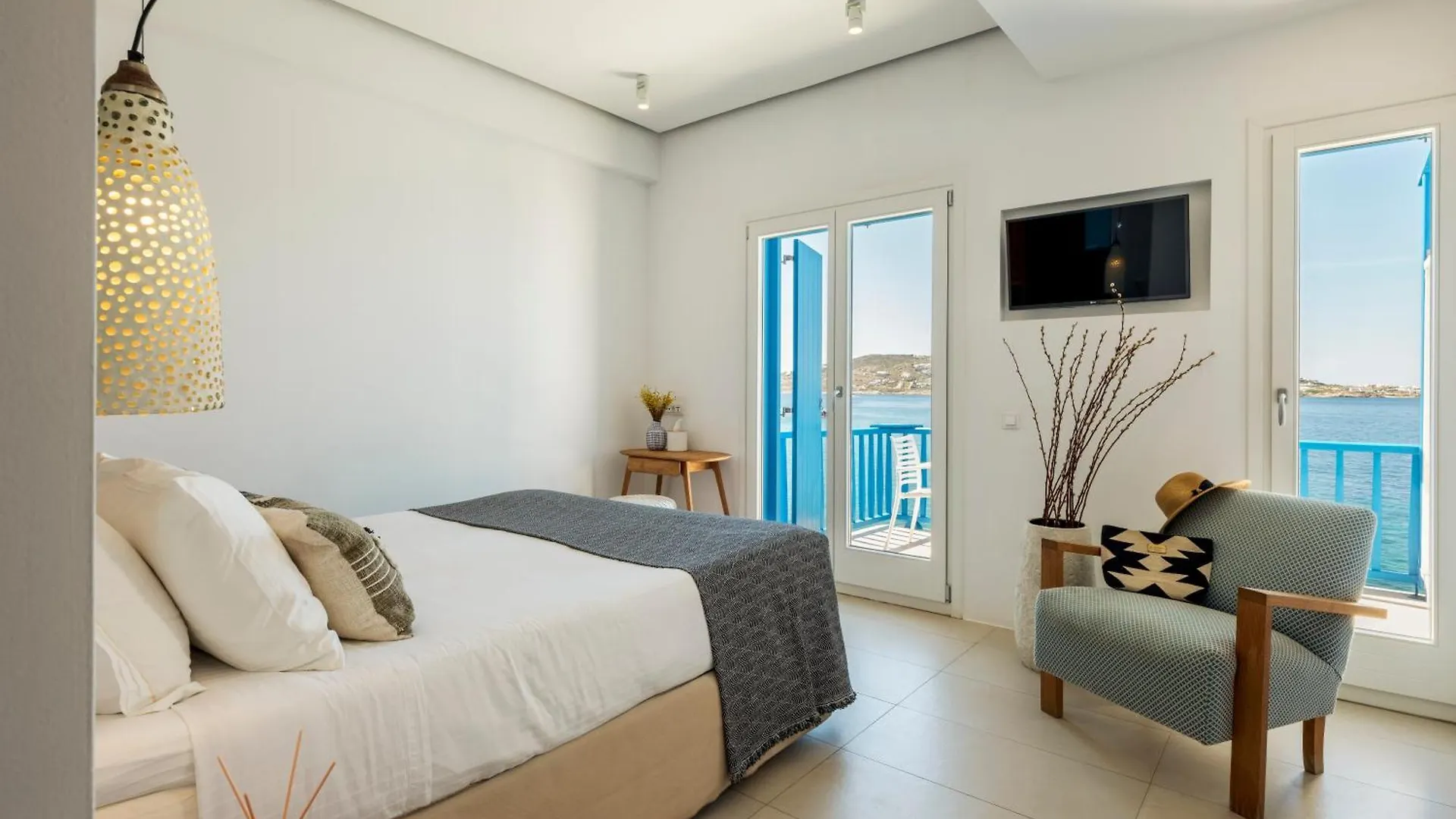 Mykonos Town ブルートピア スイーツ Bed & Breakfast